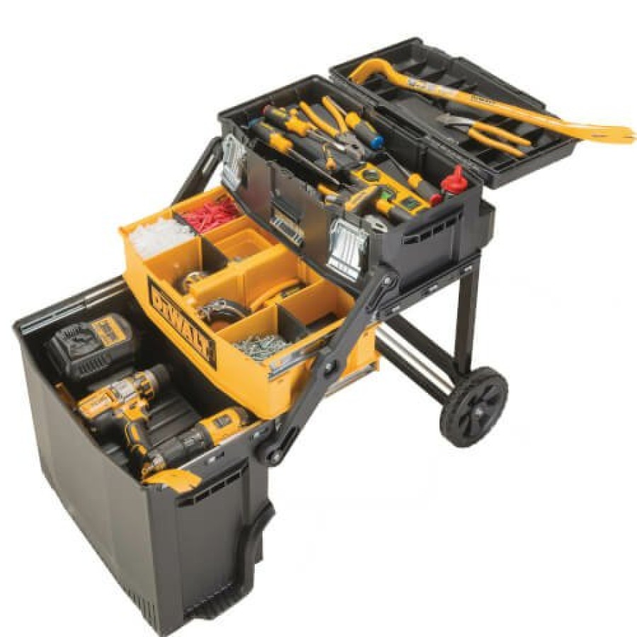 Plumbing Dewalt Dewalt Tools | 16" 4-In-1 Cantilever Tool Box Mobile Work Center