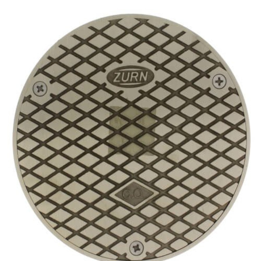 Plumbing Zurn Floor Drains | 4" Pvc Adjustable Floor Cleanout