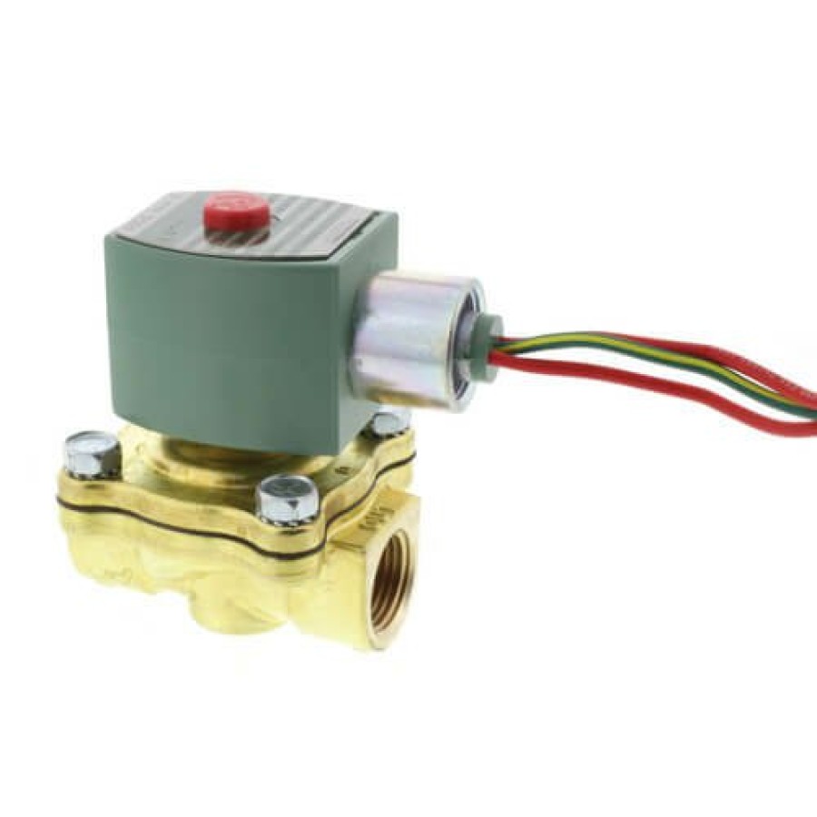 Valves Asco RedHat Pilot Operated Solenoid Valves | 1/2" Normally Closed Solenoid Valve, 4 Cv (24V)