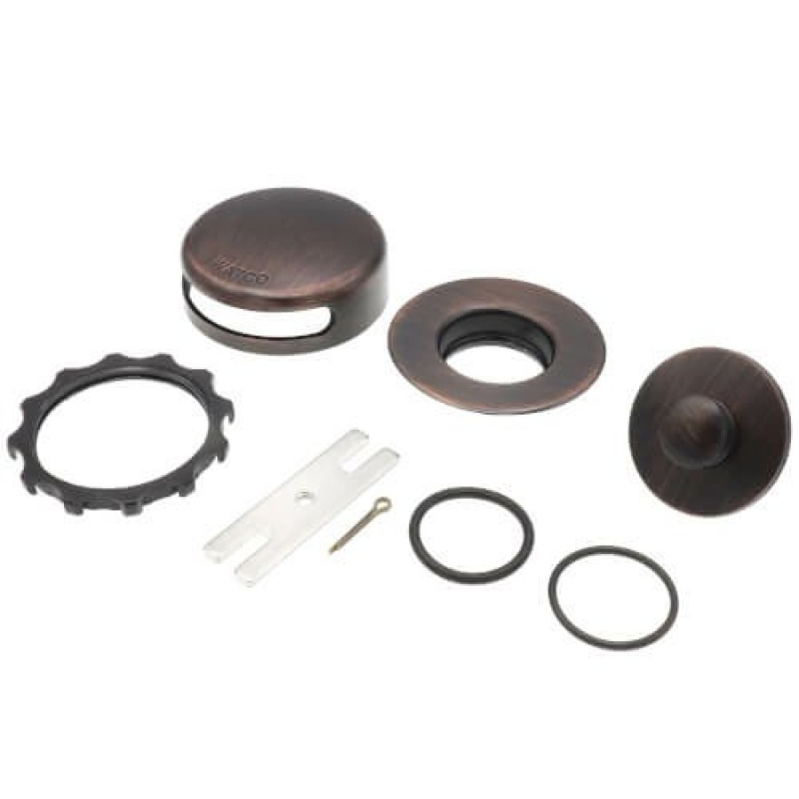 Plumbing Watco Trim Kits | Innovator Quicktrim Push Pull Trim Kit W/ Star Retainer Nut & Adapter Bar (Oil Rubbed Bronze)