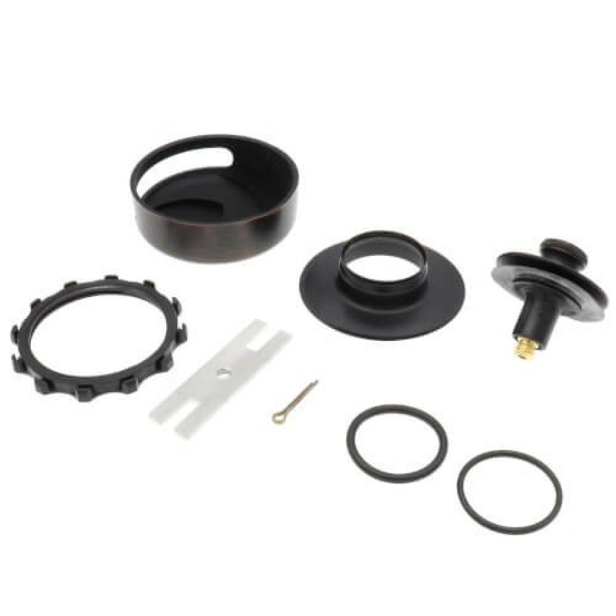 Plumbing Watco Trim Kits | Innovator Quicktrim Push Pull Trim Kit W/ Star Retainer Nut & Adapter Bar (Oil Rubbed Bronze)