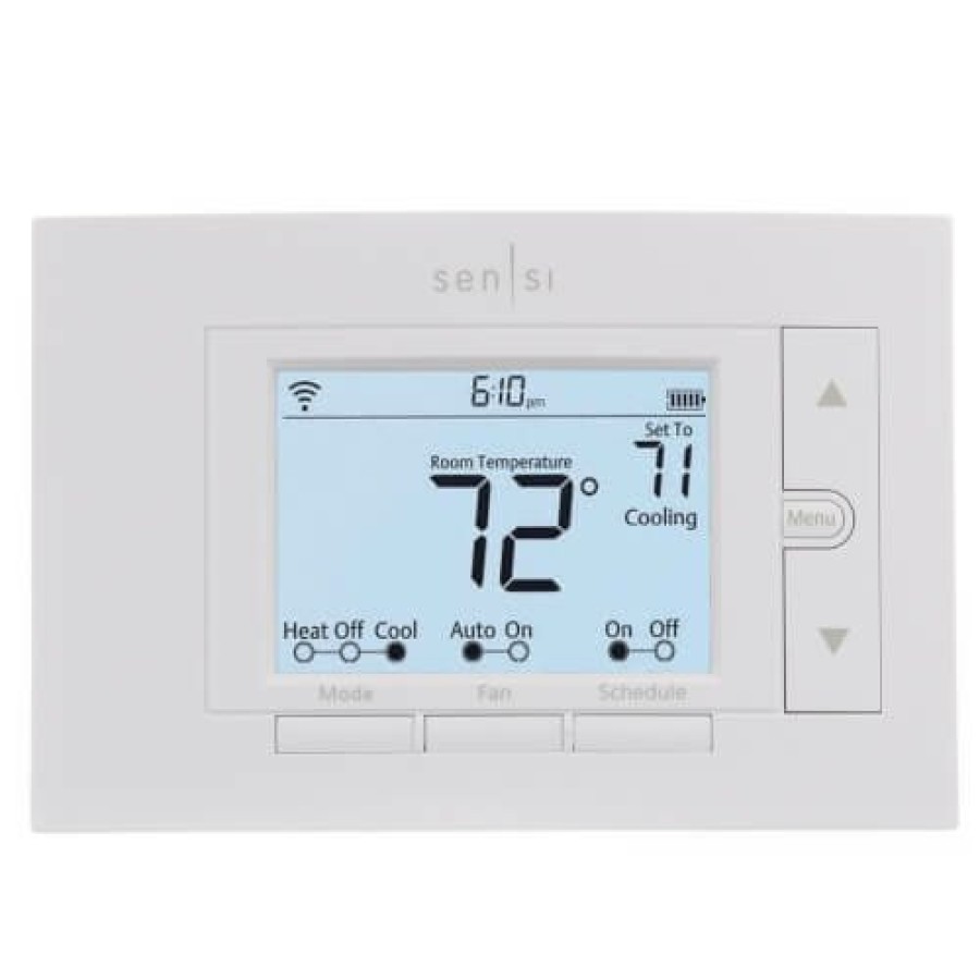 Thermostats Emerson | Sensi Pro Wi-Fi Programmable Thermostat For Smart Home, 4H/2C