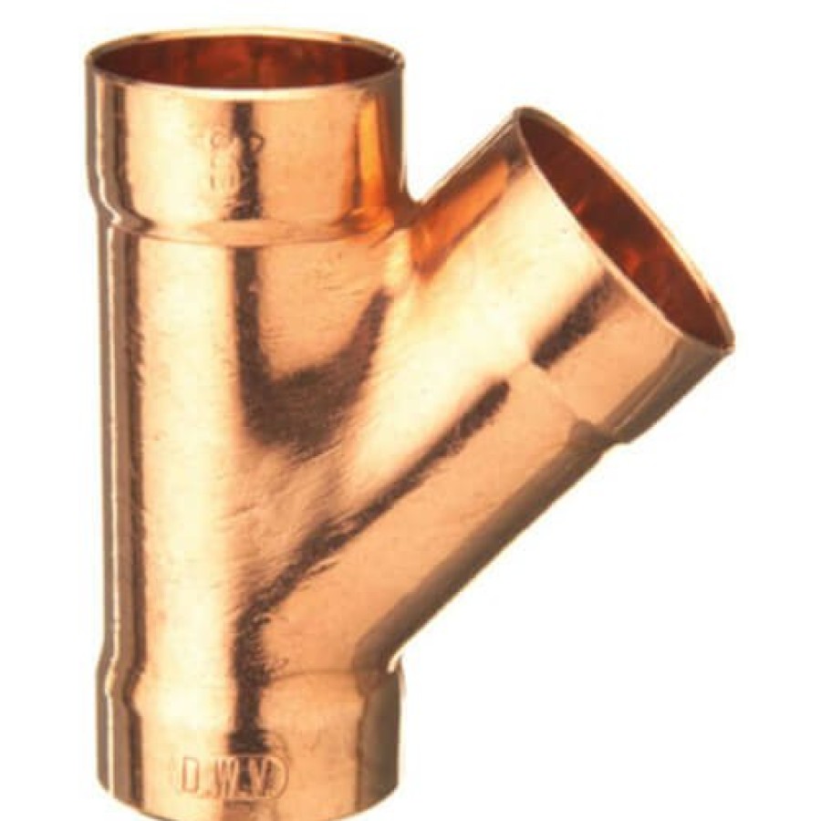 Plumbing Elkhart Copper Dwv Fittings | 3" X 3" X 1-1/2" Wrot Copper Dwv Wye