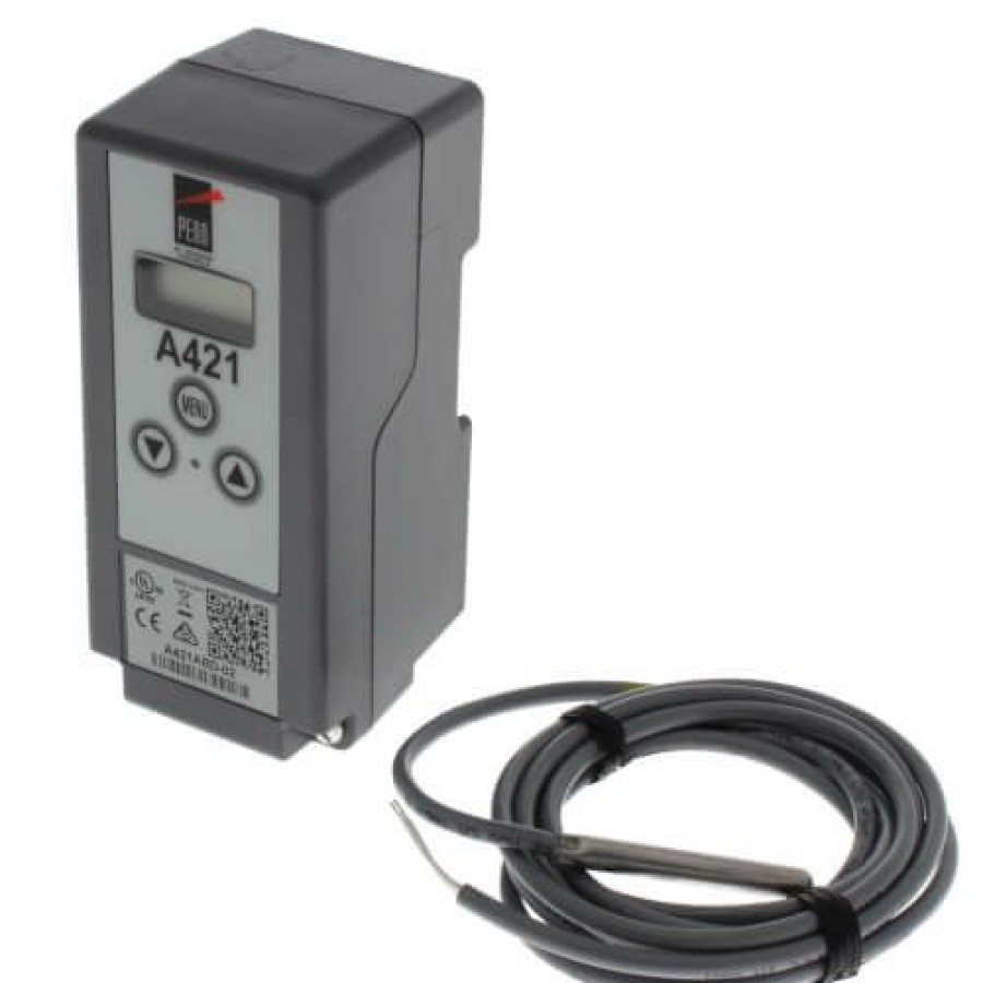 Hvac Johnson Controls | Single Stage Digital Temperature Control W/ Off Cycle Defrost (120/240Vac)