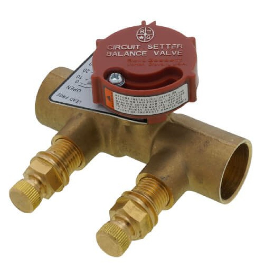 Heating Bell & Gossett Circuit Setters | Cb-3/4S Lead Free Circuit Setter Balance Valve, 3/4" (Sweat)