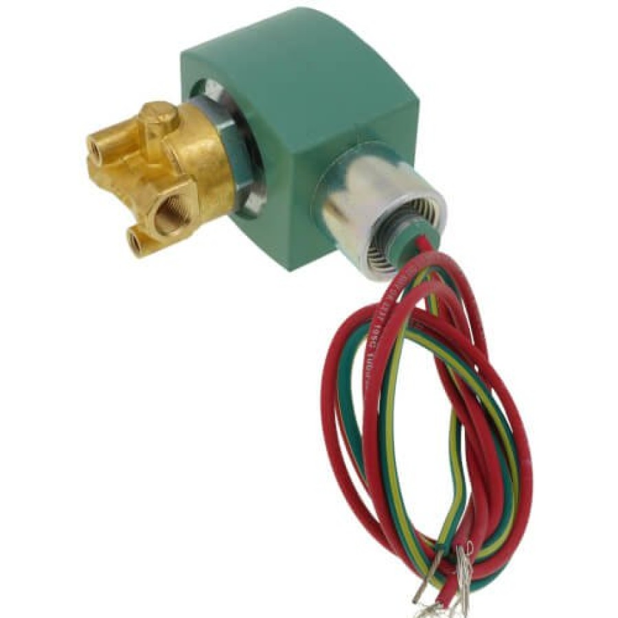 Valves Asco RedHat Direct Acting Solenoid Valves | 1/8" Normally Closed Solenoid Valve, .34 Cv (240V)