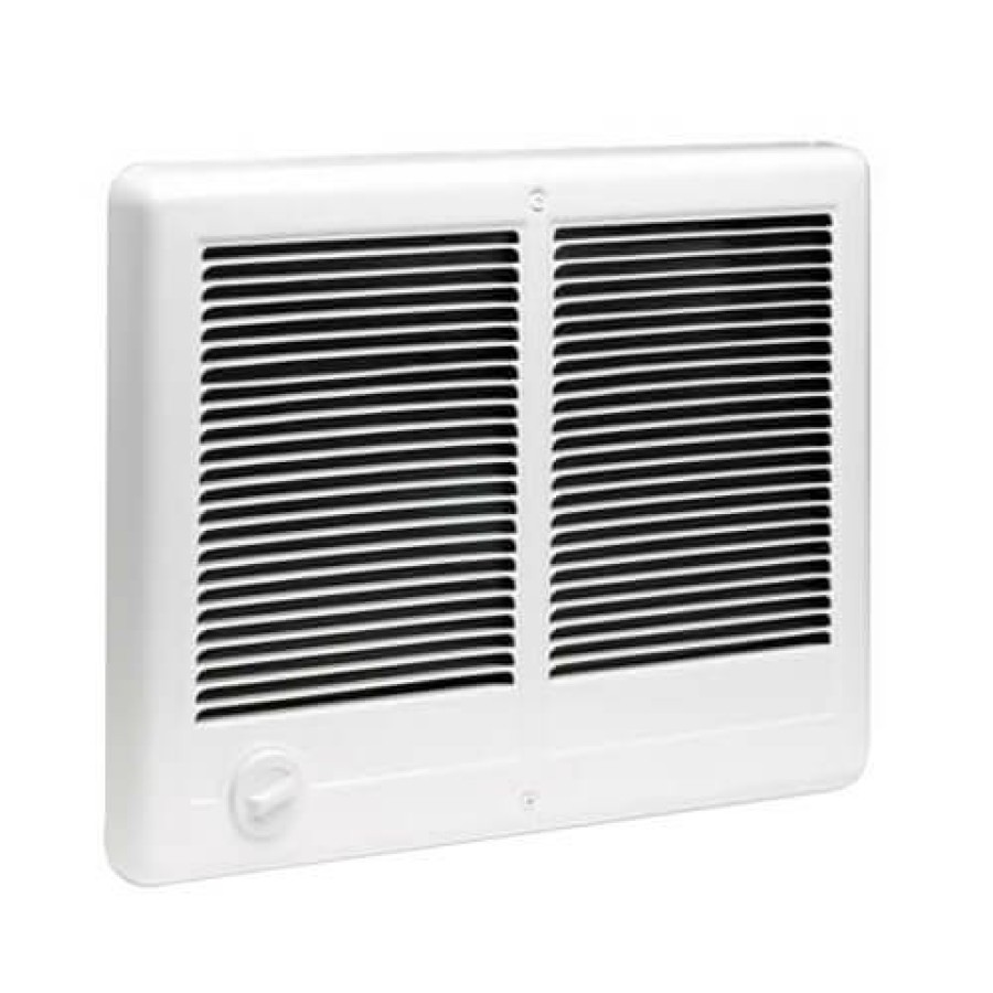 Heating Cadet Wall Heaters | Com-Pak Twin Plus White Wall Fan Heater, 4000/3000 Watt (240/208V)