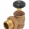 Heating Legend Valve Manual Radiator Valves | 1-1/4" T-431 (Fnpt X Mnpt) Bronze Steam Angle Radiator Valve