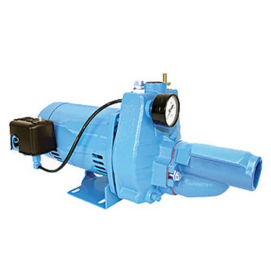 Plumbing Little Giant Well Pumps | Jpc-050-C, Cast Iron Convertible Deep Well Jet Pump, 1/2 Hp (115/230V)