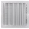 Hvac Hart & Cooley Commercial Registers & Grilles | 14" X 14" (Wall Opening Size) White Commercial Supply Register (821 Series)