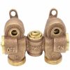 Valves Symmons | 1/2" Brass Sweat Laundry-Mate Washing Machine Valve Assembly