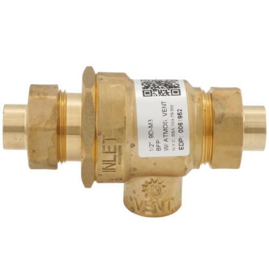 Plumbing Watts Dual Checks | 1/2" 9Ds-M3 Dual Check Valve