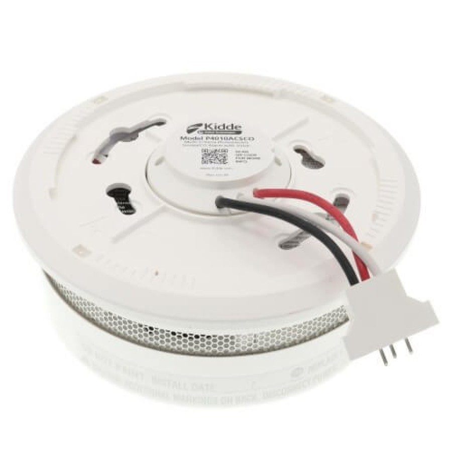 Electrical Kidde | P4010Acsco Hard-Wired Carbon Monoxide And Photoelectric Smoke Alarm (120 V) W/ Lithium Battery Backup