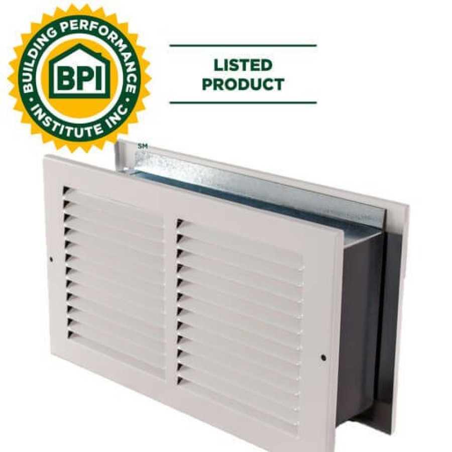 Hvac Tamarack Tamarack Ventilation Fans | 12" X 4" Rap Wall Return Air Pathway For Existing Construction