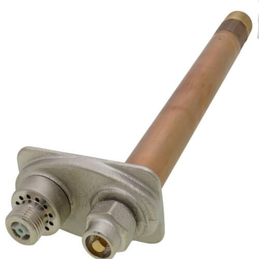 Valves Prier | 3/4" Fpt X 1" Mpt Inlet, 12" Frost Proof Commercial Wall Hydrant