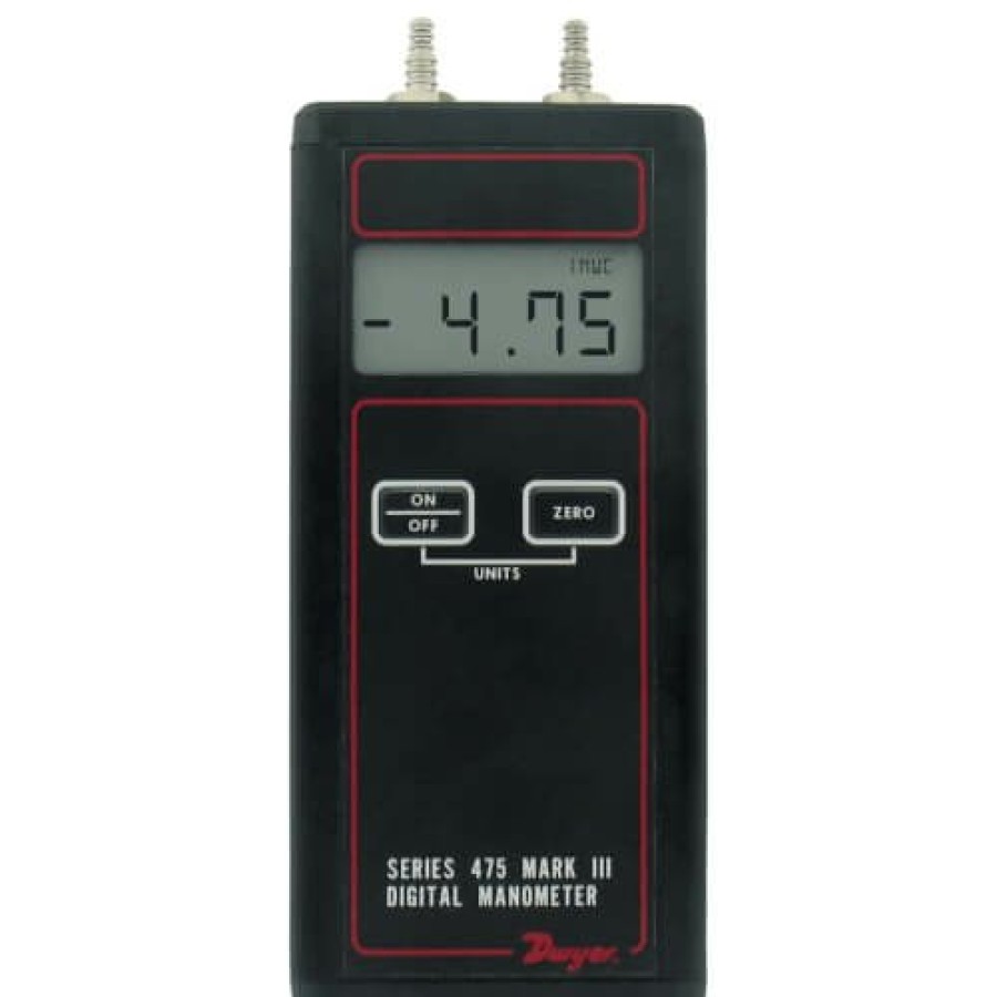 Hvac Dwyer Manometers | Intrinsically Safe Handheld Digital Manometer (0 - 10.0" W.C.)