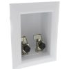 Pex Sioux Chief Pex Crimp Fittings | Oxbox Lavatory Outlet Box Standard Pack - 1/2" Pex Crimp Connection (Lead Free)