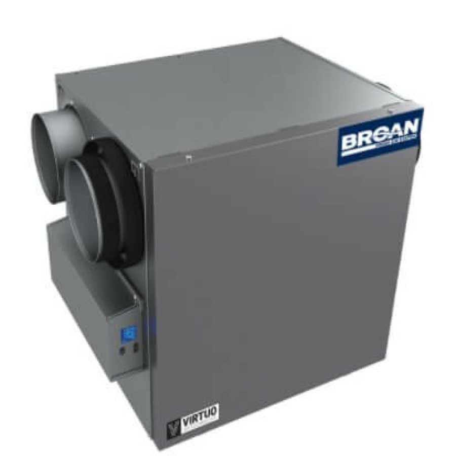 Hvac Broan Broan Heat Recovery Ventilators | 160 Cfm Ai Series Heat Recovery Ventilator W/ Side Ports (68% Efficiency)