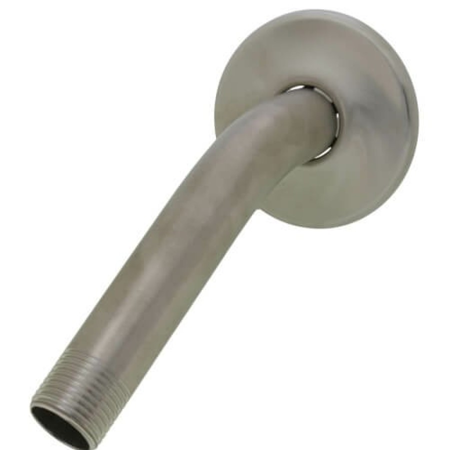 Plumbing Delta Shower Arms | 6" Shower Arm And Flange (Stainless Steel)