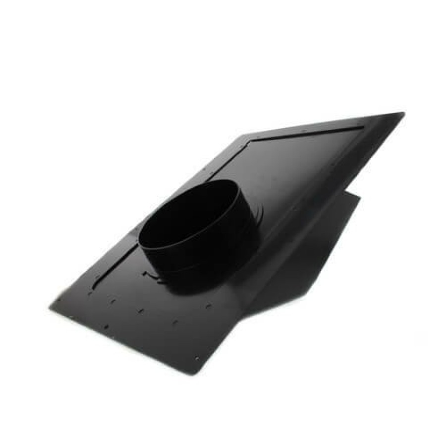 Hvac Lambro Industries Roof Vents | 6" Black Plastic Roof Vent