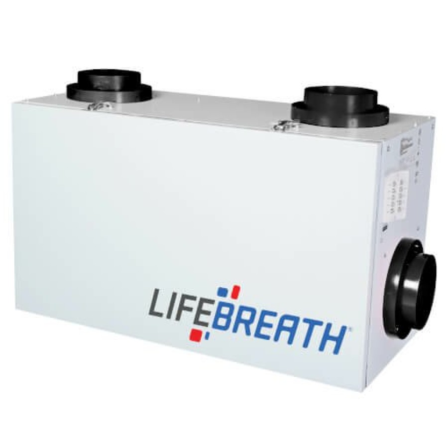 Hvac LifeBreath Lifebreath Heat Recovery Ventilators | Rnc 200 Residential Heat Recovery Ventilator, Recirculating Defrost, 171 Cfm