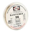 Plumbing Harris | 1/16" Safety-Silv High-Silver (56%), 3 Troy Oz