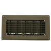 Hvac Hart & Cooley Floor Registers & Grilles | 4" X 10" (Wall Opening Size) Golden Sand Floor Register (210 Series)