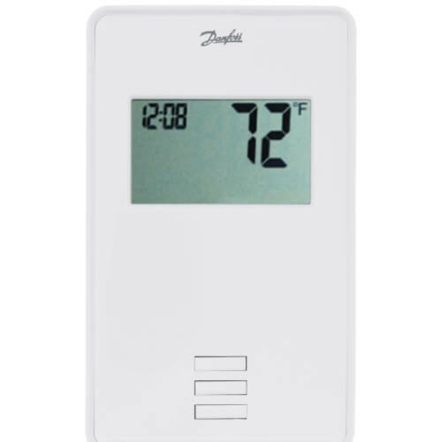 Heating Danfoss Lx Thermostats And Accessories | Lx205 Non-Programmable Thermostat With Floor Sensor (41°F - 104°F)