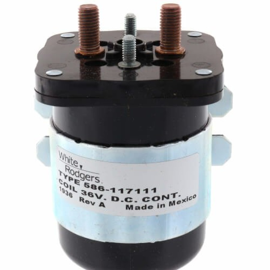 Electrical White Rodgers Solenoids | Solenoid, Spno, 36 Vdc Isolated Coil, Normally Open Continuous Contact Rating 200 Amps, Inrush 600 Amps