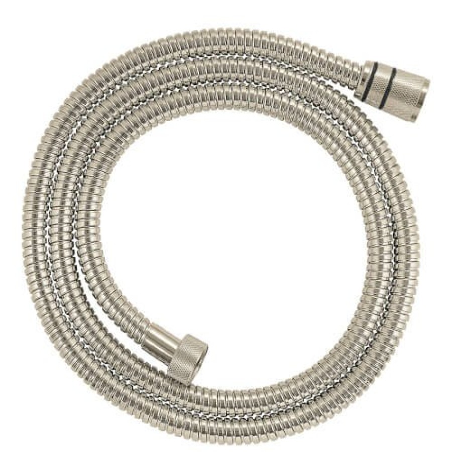 Plumbing Grohe Shower Hoses | Rotaflex 59" Metal Longlife Twist-Free Shower Hose (Polished Nickel)