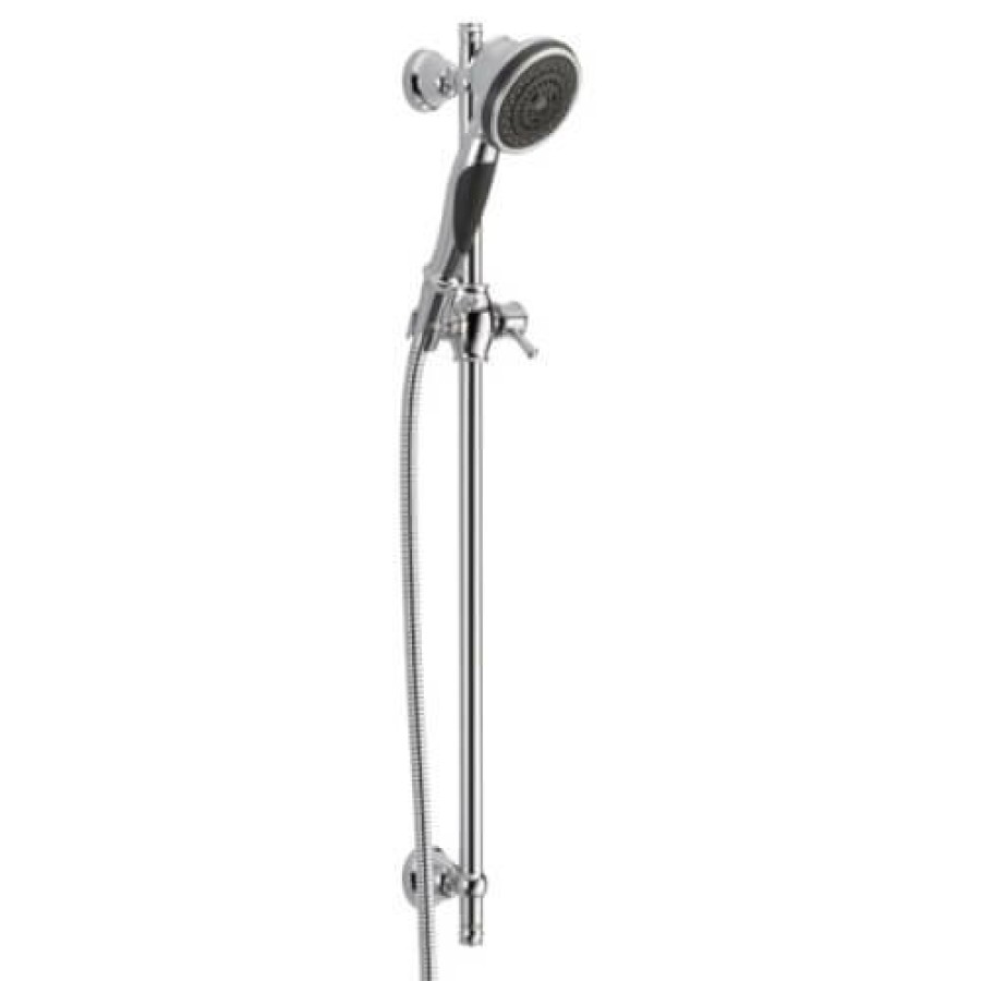 Plumbing Delta Showers | Premium 3-Setting Slide Bar Hand Shower