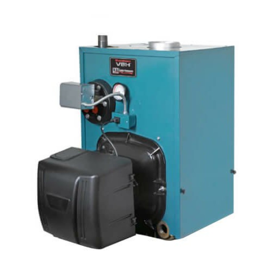 Heating Burnham Boilers | Pv8H3Wec, 104,000 Btu V8H Water Boiler W/O Tankless Coil W/ Beckett Burner (Oil)