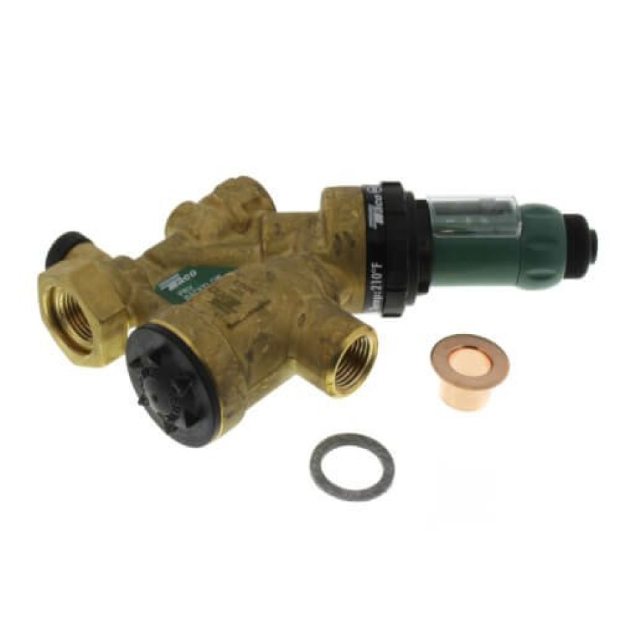 Heating Taco Combo Pressure Valves | 1/2" Combination Boiler Feed Valve & Backflow (Npt X Sweat)