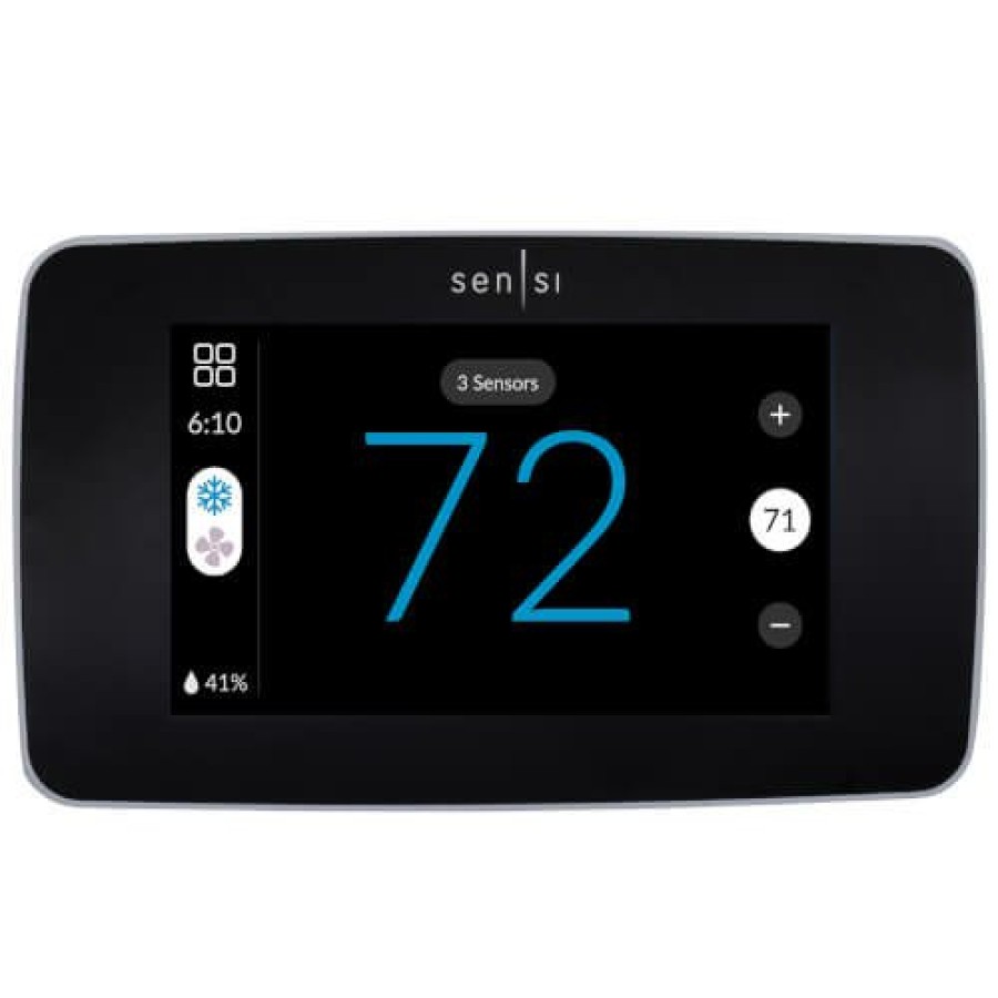 Thermostats Emerson | Sensi Touch 2 Smart Wi-Fi Programmable Thermostat For Smart Home, 4H/2C