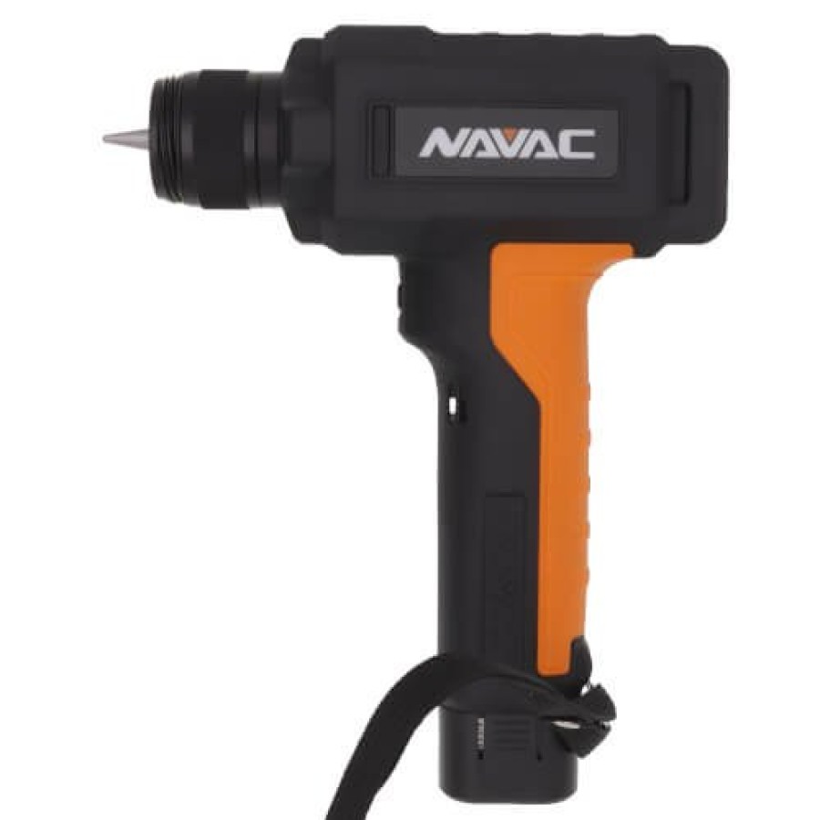 Hvac Navac Navac Tools | 3/8" To 1-1/8" Od Breakfree Power Tube Expander Kit With Quick Connect Expander Heads, Battery, Charger, And Case