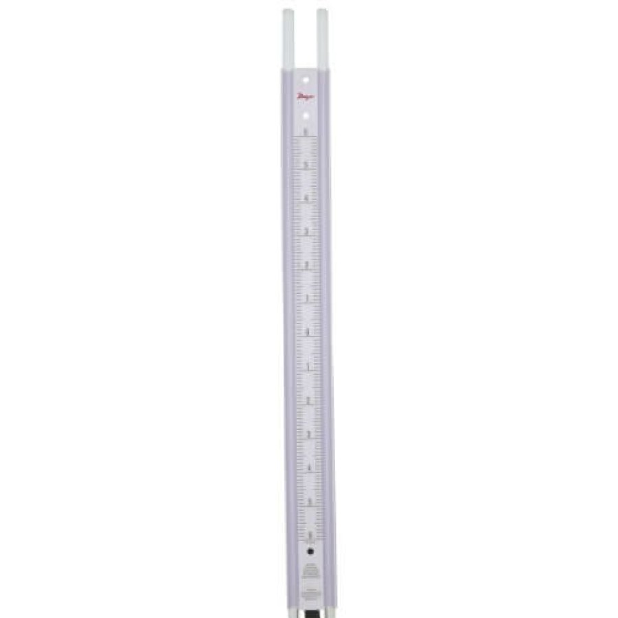 Hvac Dwyer Manometers | 6-0-6" Utube Manometer W/ Clips