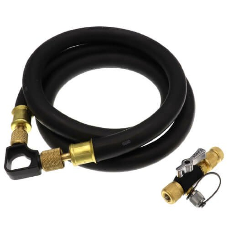 Hvac Appion Refrigeration Access Fittings | Megaflow Basics 1/2" Hose Evacuation Kit W/ 1/4" Valve Core Tool