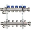 Pex Viega Viega Proradiant Stainless Steel Manifolds | 9-Loop Proradiant Stainless Steel Manifold Shut-Off/Balancing For Model 2879