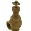 Plumbing Matco-Norca Globe Valves | 1-1/4" Threaded Brass Angle Globe Valve (Lead Free)