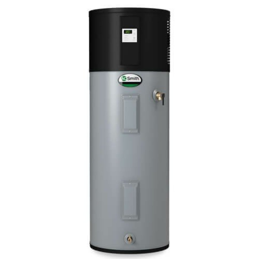 Plumbing AO Smith Heat Pump Water Heaters | 66 Gallon Fptu-66 Voltex Res. Hybrid Electric Heat Pump Water Heater, 6 Yr. Warranty - Tall (1Ph, 4.5Kw, 208/240V)