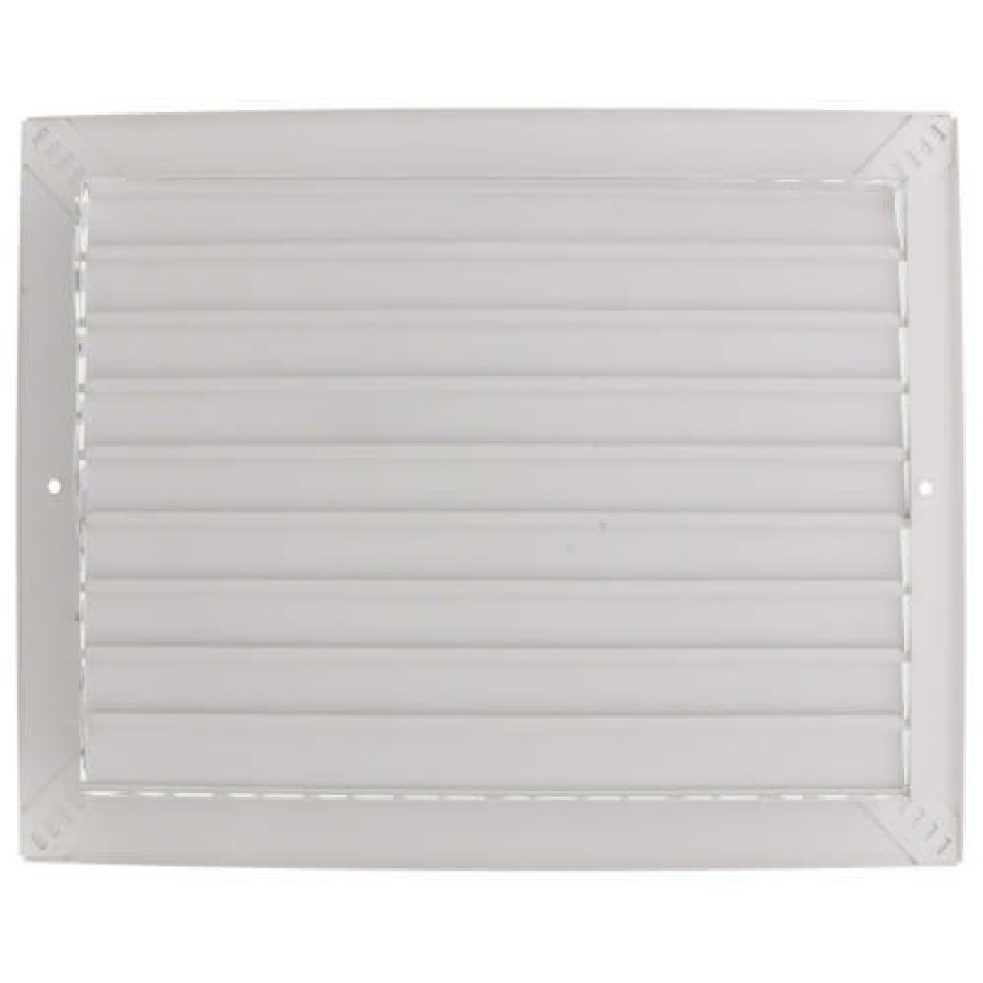 Hvac Hart & Cooley Commercial Registers & Grilles | 14" X 10" (Wall Opening Size) White Commercial Supply Register (821 Series)