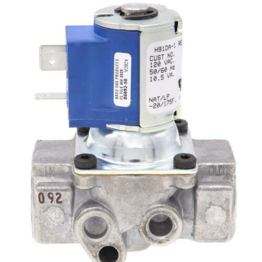 Heating Baso Gas Products Baso Gas Valves | 1/2" Npt Automatic Gas Valve 240,000 Btu (120 Vac)