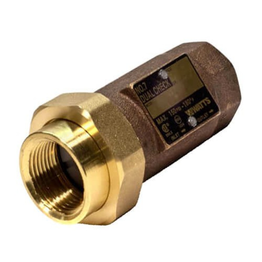 Plumbing Watts Dual Checks | 3/8" Lf7C Dual Check Valve