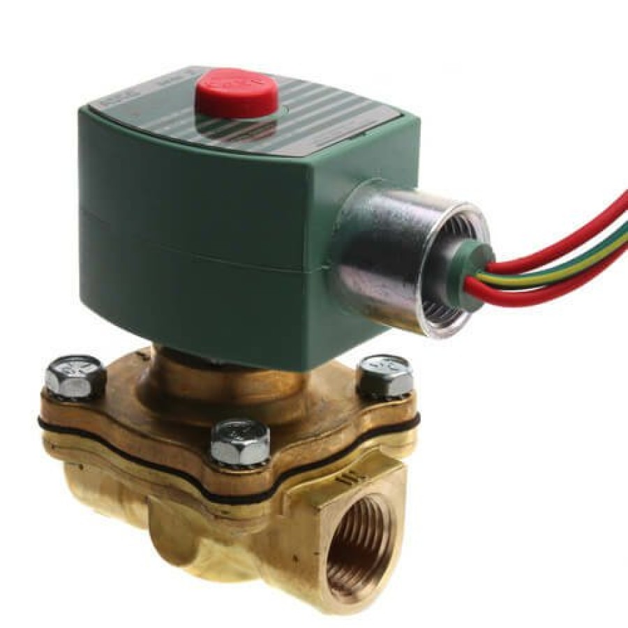 Valves Asco RedHat Direct Acting Solenoid Valves | 1/2" Normally Closed Solenoid Valve, Lp (120V)