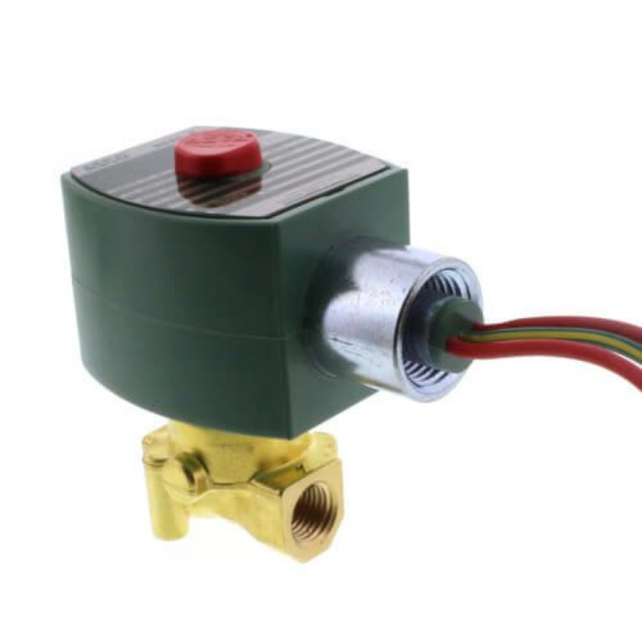 Valves Asco RedHat Direct Acting Solenoid Valves | 1/4" Normally Closed Solenoid Valve (120V)