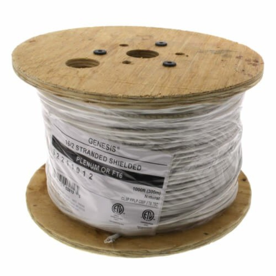 Electrical Honeywell Genesis | 1000 Ft - 16/2 Stranded Shielded (Oas) Cmp/Cl2P (Plenum) Honeywell Genesis Cable