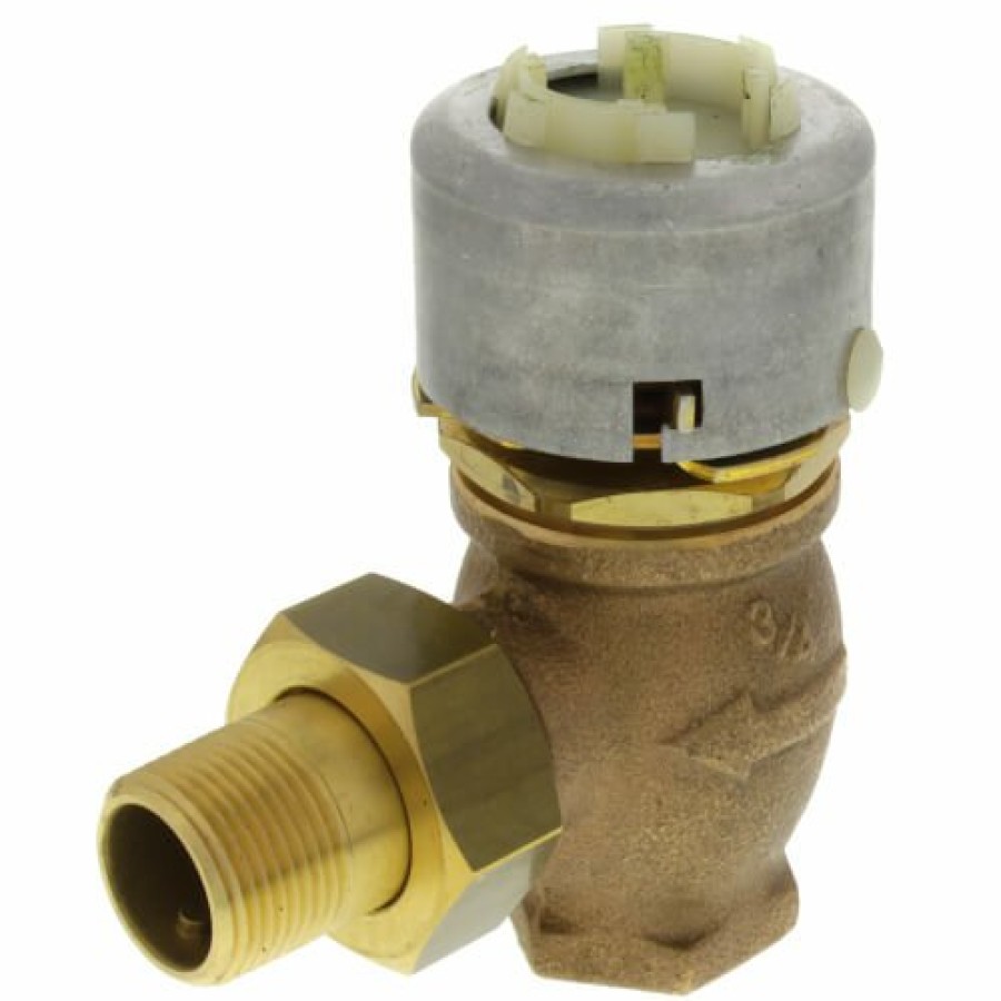 Heating Honeywell Pneumatic Radiator Valves | 3/4" Angle Npt Male Union Two-Way Unitary Valve (5 Cv)