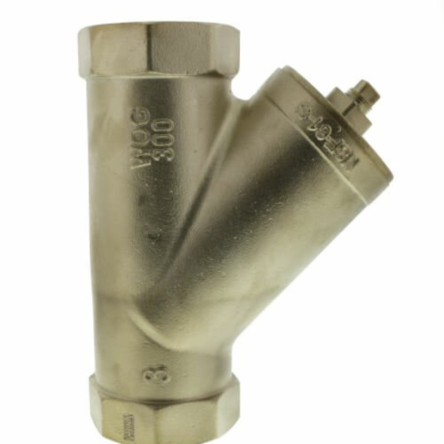 Valves Watts | 3" Lf777Si Lead Free Brass Wye Strainer (Threaded)