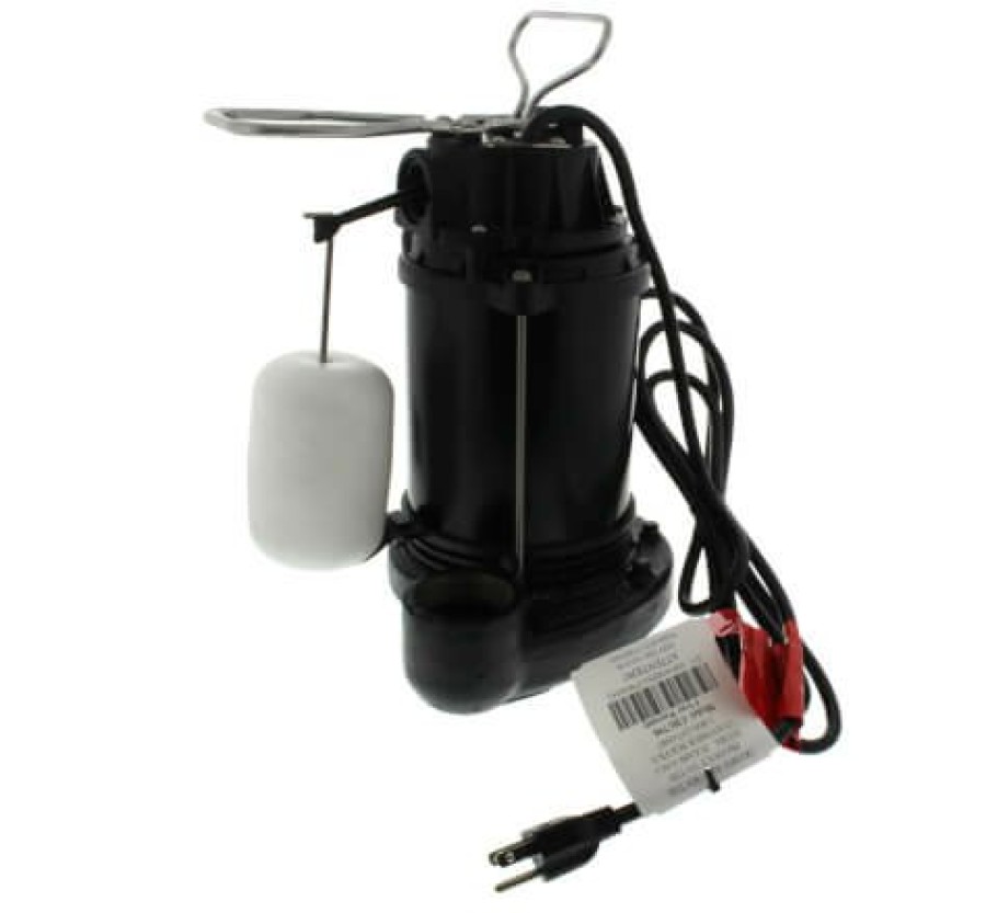 Plumbing Wayne Sump Pumps | Cdu790 1/3 Hp, Epoxy Coated Cast Iron Auto Submersible Sump Pump W/ Vertical Float Switch