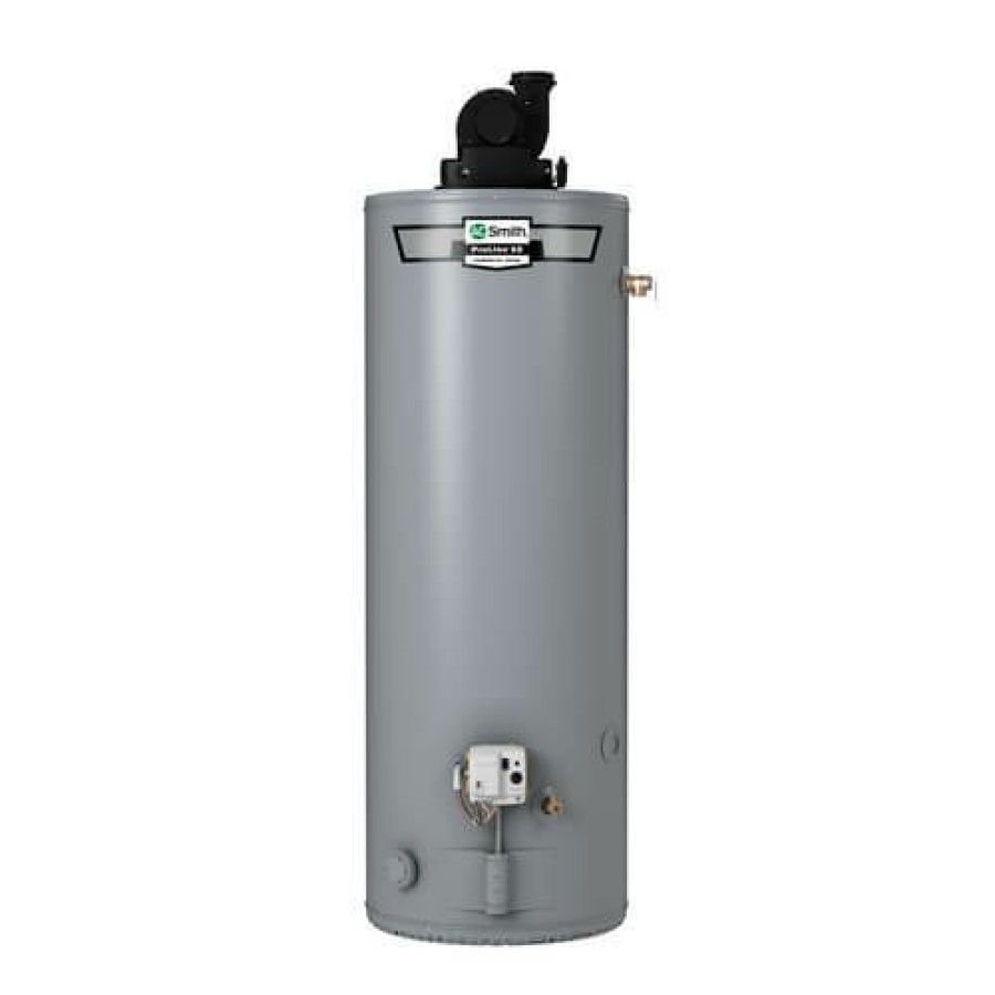 Plumbing AO Smith Residential Water Heaters | 50 Gallon Gpvt-50 50,000 Btu Proline Xe Power Vent Residential Gas Water Heater - Tall (Ng)